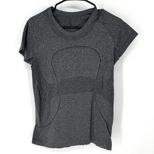 lululemon athletica Charcoal Short Sleeve Tee